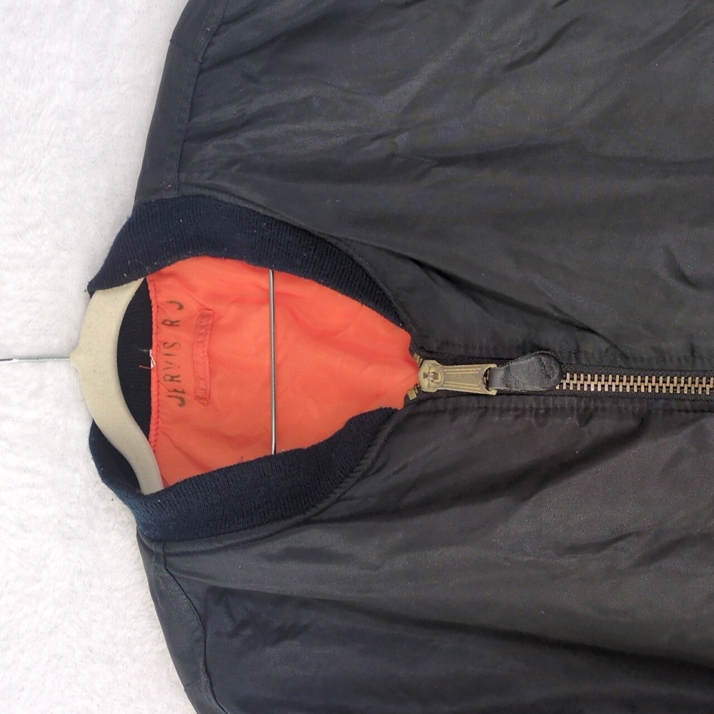 Rothco Vintage 89 Reversible Men's Marine Bulldog MA-1 Flight Jacket Size XL - Picture 5 of 9